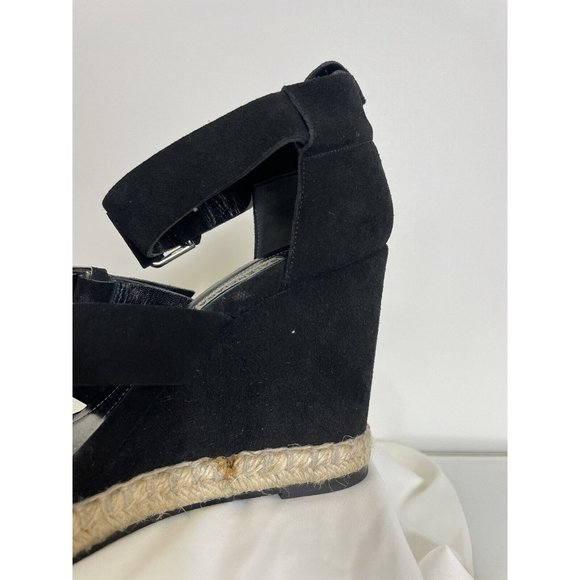 Balenciaga Open Toe Suede Wedges - Picture 5 of 7